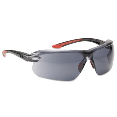 Bolle IRI-s Series Safety Glasses, Smoke Lens, Platinum Anti-Fog and Anti-Scratch, TPR (10 PR / BX)