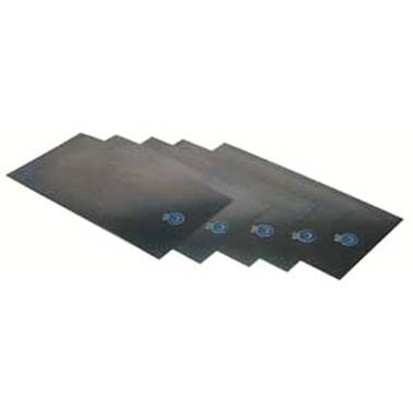 Precision Brand Steel Shim Stock Sheets, 0.00075", Low Carbon 1008/1010 Steel, 0.015" x 25" x 6" (2 SHE / PKG)