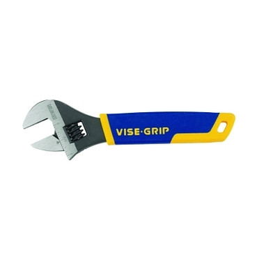 Irwin VISE-GRIP Adjustable Wrench, 6 in Long, 1 in Opening, Chrome (1 EA / EA)