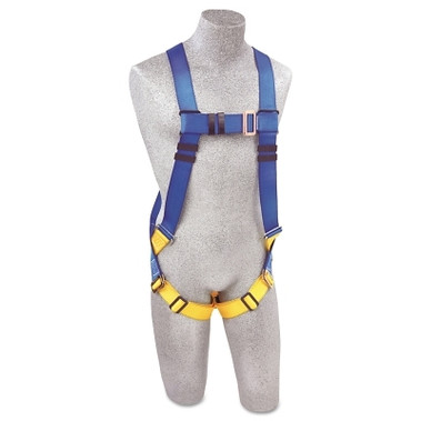 Protecta First Full Body Harnesses, Back D-Ring, X-Large, Pass-Thru Buckle Legs (1 EA / EA)