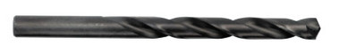 Irwin Heavy Duty Black Oxide High Speed Steel Jobber Length Drill Bit, 3/16", Carded (5 BIT/CTN)