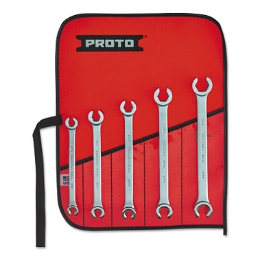 Proto TorquePlus Metric Double End Flare Nut Wrench Sets, 5 Pc., 6 Point (1 SET / SET)