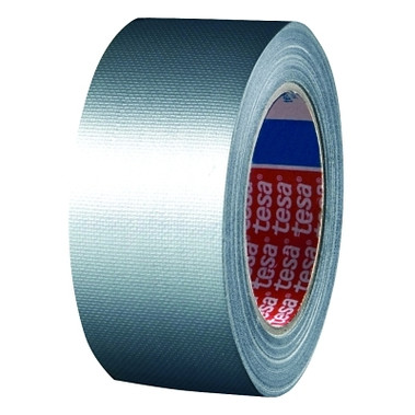 Tesa Tapes Professional Grade Heavy-Duty Duct Tapes, Silver, 3 in x 60 yd x 12 mil (1 RL / RL)