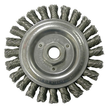 Weiler Roughneck Stringer Bead Wheel, 5 in D x 1/2 in W, .023 Steel Wire, 12,500 rpm (5 EA / CTN) Weiler Roughneck Stringer Bead Wheel, 5 in D x 1/2 in W, .023 Steel Wire, 12,500 rpm (5 EA / CTN)