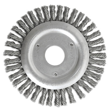 Weiler Roughneck Stringer Bead Wheel, 4 1/2 in D x 3/16 W, .02 Steel Wire, 12,500 rpm (5 EA / BX)