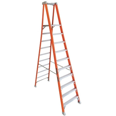 Louisville Ladder FXP1700 Series Fiberglass Pro Platform Ladder, 8 ft. x 30 7/8 in, 300 lb Cap. (1 EA / EA)