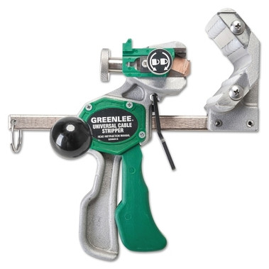 Greenlee Universal Cable Stripper Kit, 1/2 in to 3 in, EPR Blade, Steel/Green (1 KT / KT)