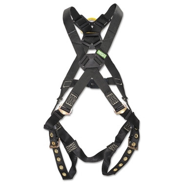 MSA Workman Arc Flash Full Body Harness, Back Web Loop, Vest, Standard (1 EA / EA)