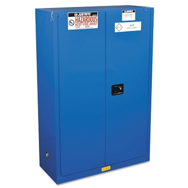 Justrite Sure-Grip EX Hazardous Material Steel Safety Cabinet, 45 Gallon (1 EA / EA)