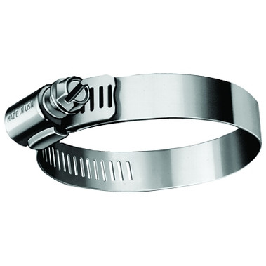 Precision Brand Standard Series Hose Clamps, 2 9/16"-3 1/2" Dia, Stainless Steel (10 EA / BOX)