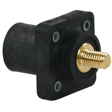 Eaton Crouse-Hinds Cam-Lok J Series Connector, Male Plug, 2/0-4/0 Capacity, Black (1 EA / EA)