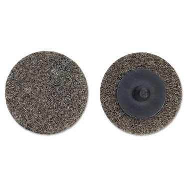 Merit Abrasives Deburring and Finishing Button Mount Wheels Type lll, 2 x 1/2, Medium (1 EA / EA)