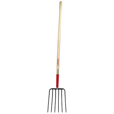 RAZOR-BACK Manure Forks, w/Flex-Beam, 6-oval tine, 48 in handle (3 EA / BDL)