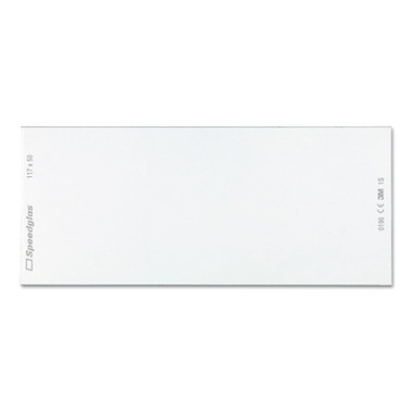 3M Personal Safety Division Speedglas 9100 Series Inside Protection Plate, 8 in W x 5 in L, Polycarbonate, Clear (25 EA / CA)