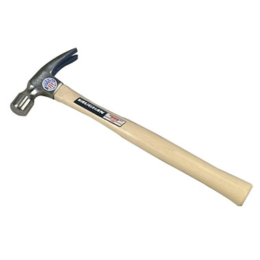 Vaughan Framing Rip Hammer, Forged Steel, Straight White Hickory Handle, 14 in, 1.81 lb (4 EA / CTN)