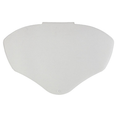 Honeywell Uvex Turboshield Visor, Uncoated, Polycarbonate, Clear, 15-7/8 in L x 9 in H (1 EA / EA)