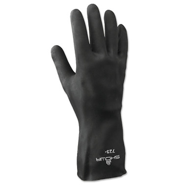 SHOWA Neoprene Flocked Lined 13" Glove, Black, Embossed, X-Large (1 DZ / DZ)