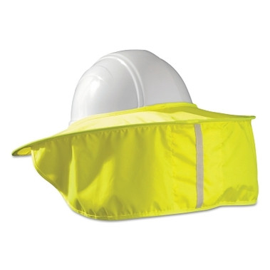 OccuNomix Hard Hat Shades, Cotton/Polyester with Wire Spring, Yellow (1 EA / EA)