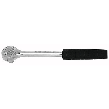 Wright Tool 1/2 in Drive Ratchets, Round 10 1/2 in, Chrome, Nitrile Handle (1 EA / EA)