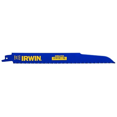 Irwin Marathon Demolition Reciprocating Blades, 9 in x 7/8 in, 10 TPI (25 EA / BOX)