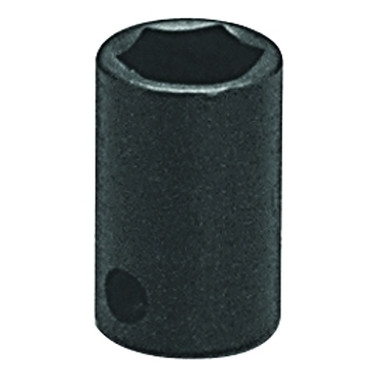 Wright Tool 3/8" Dr. Standard Impact Sockets, 3/8 in Drive, 15 mm, 6 Points (1 EA / EA)