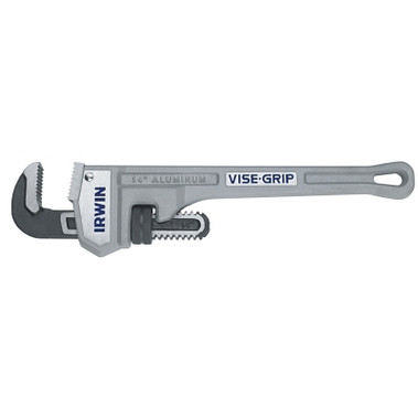 Irwin Vise-Grip Cast Aluminum Pipe Wrench, 14 in, Drop Forged Steel Jaw (1 EA / EA)