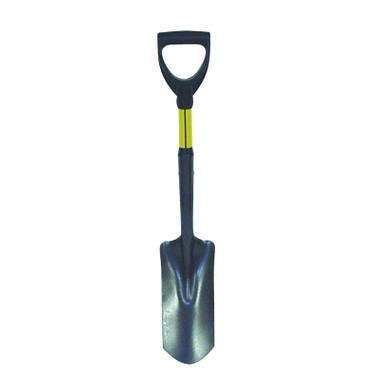 Nupla Sewer Spades, 5 in Blade, 20 in Pultruded Fiberglass D-Handle (3 EA / BDL)