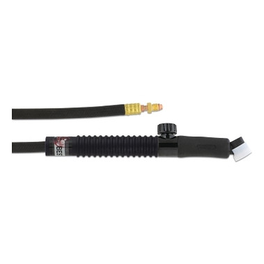 Best Welds 24FVMT TIG Torch Package, Air Cooled, 80 A, Flex Head with Valve, 1-Pc 25 ft Cable, Rubber (1 EA / EA)