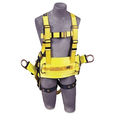 DBI-SALA Delta Derrick Harness with Pass Thru Connection, Extended Back D-Ring, Large (1 EA / EA)