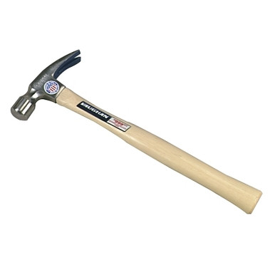 Vaughan Pro-16 Rip Hammer, Forged Steel, Straight White Hickory Handle, 13 in, 1 1/2 lb (4 EA / CTN)