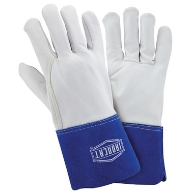 West Chester Premium Grain Goatskin Welding Gloves, Goatskin, Pearl (12 PR / DZ)