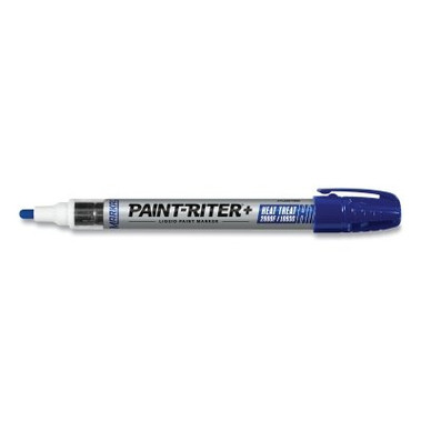 Markal PRO-LINE HT Liquid Paint Markers, Blue, 1/8", Bullet (12 EA / PK)