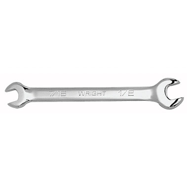 Wright Tool Full Polish Open End Wrench, 5/16-in x 3/8-in, 5-1/8-in L (1 EA / EA)