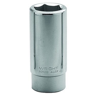 Wright Tool 3/4" Dr. Deep Sockets, 3/4 in Drive, 1 5/8 in, 6 Points (1 EA / EA)