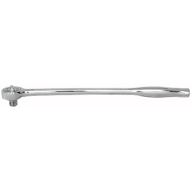 Wright Tool 1/2 in Drive Ratchets, Round 15 in, Chrome, Contour Handle (1 EA / EA)