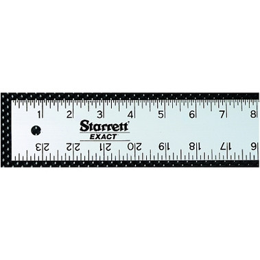 L.S. Starrett Aluminum Straight Edge Ruler, 96 in, Aluminum (1 EA / EA)