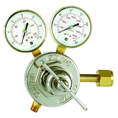 Smith Equipment Series 40 Heavy-Duty Flowmeter Regulators, Oxygen, 175 PSIG, CGA540, 3,000 psig (1 EA / EA)