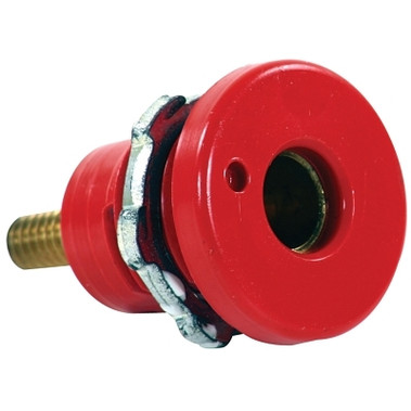 Eaton Crouse-Hinds Cam-Lok F Series Connector, Female, 2/0-3/0 Capacity, Red (1 EA / EA)