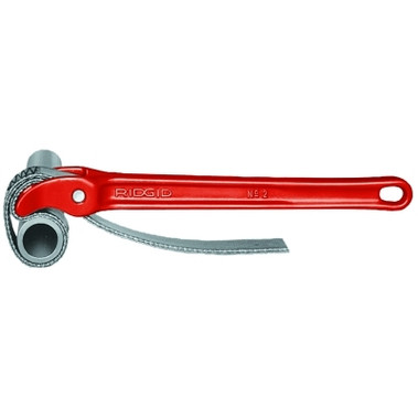 Ridgid Strap Pipe Wrench, 3 1/2 in OD, 17 in Strap, For Plastic Pipe (1 EA / EA)