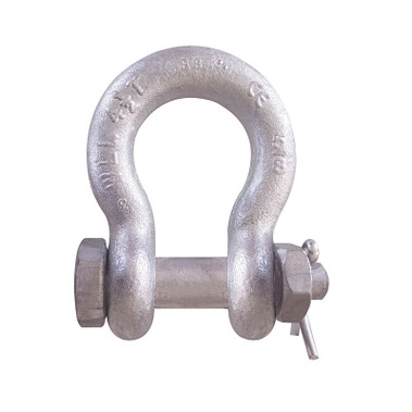 CM Columbus McKinnon Bolt & Nut Anchor Shackles, 1 1/2 in Bail Size, 20 Tons (1 EA / EA)