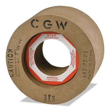 CGW Abrasives Rubber Feed Regulating Wheels, Type 7, 12 X 4, 5" Arbor (1 EA / EA)