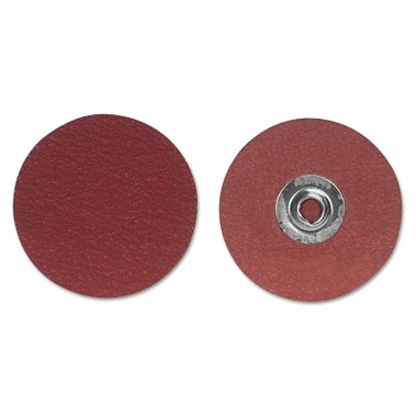 Merit Abrasives Ultra Ceramic Plus PowerLock Cloth Discs-Type II, 1 in Dia., 120 Grit (1 EA / EA)