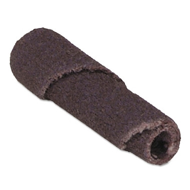 Merit Abrasives Aluminum Oxide Cartridge Rolls, 1/4 x 3/4 x 1/8, 80 Grit (100 EA / PK)