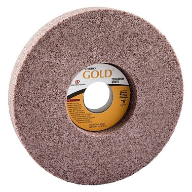 Carborundum Gold Toolroom Wheels, Type 5, 7 in Dia., 1 in Thick, 32 Grit, R Grade (1 EA / EA)