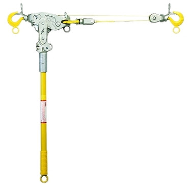 Lug-All Web Ratchet Hoist-Winches, 1 Ton Capacity, 9.1 ft Lifting Height (1 EA / EA)