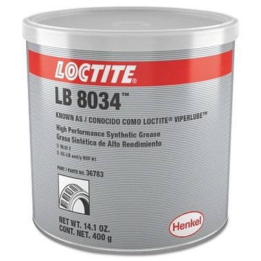 Loctite ViperLube High Performance Synthetic Grease, 400 g, Can (12 CAN / CS)
