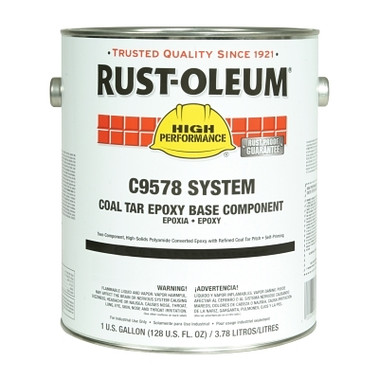 Rust-Oleum C9578 System Coal Tar Epoxy Coatings, 1 gal (2 CN / CA)