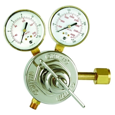 Smith Equipment Series 40 Heavy-Duty Flowmeter Regulators, Acetylene, CGA 510, 400 psig inlet (1 EA / EA)