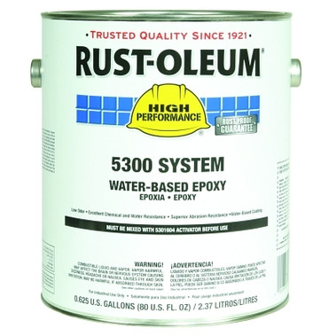 Rust-Oleum 1 Gal 5300 WB Epoxy Silver Gray Base (2 CN / CA)