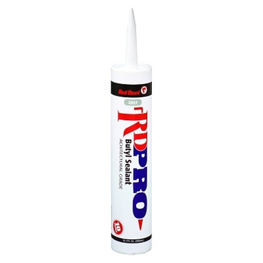 Red Devil RD PRO Butyl Architectural Grade Sealants, 10.1 oz Cartridge, Gray (12 CTG / CS)